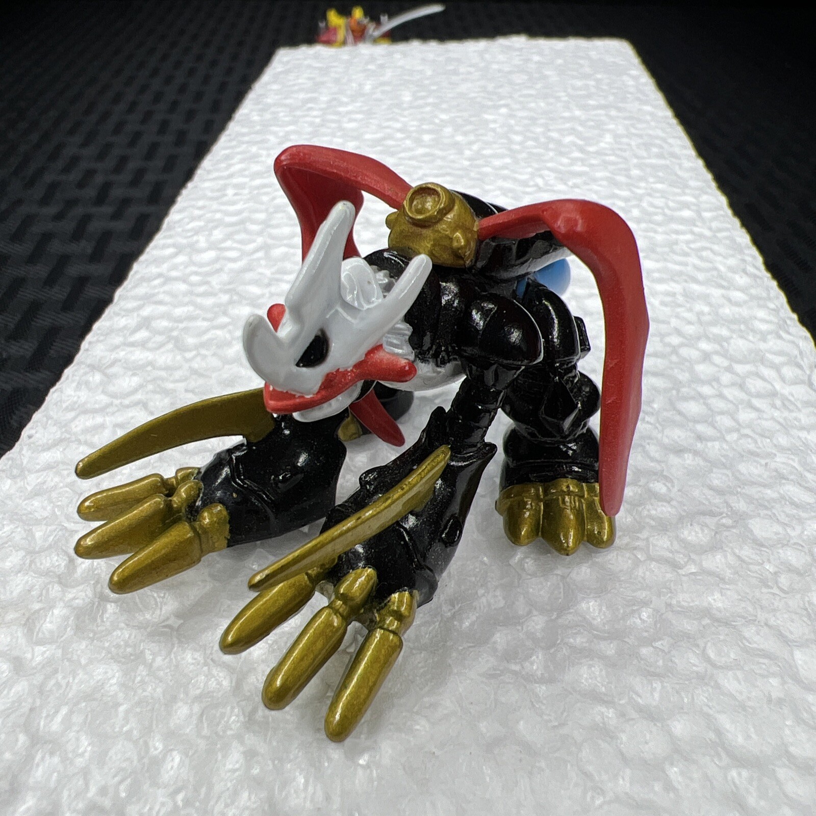 2001 Digimon Digital Monsters H-T 1" ImperialDramon Dragon Mini Figura Bandai A3