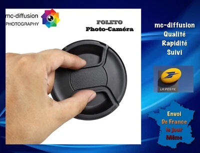 Bouchon Cache objectif 72 mm, couvre objectif, Canon, Nikon, Tamron, Sigma