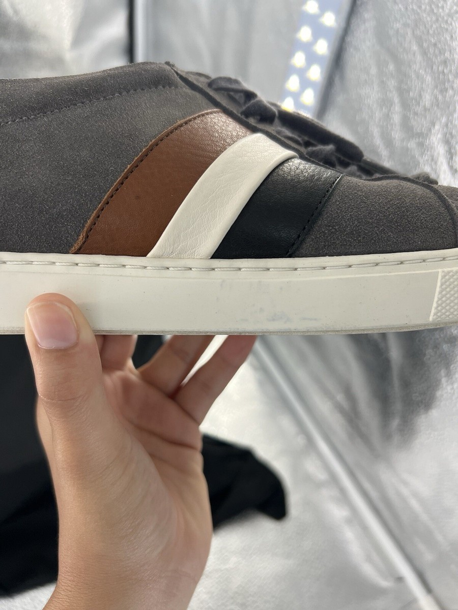Allen Edmonds Men’s Courtside Signature Suede Sneakers Size 10.5 E Grey Vintage Allen Edmonds  main image 3