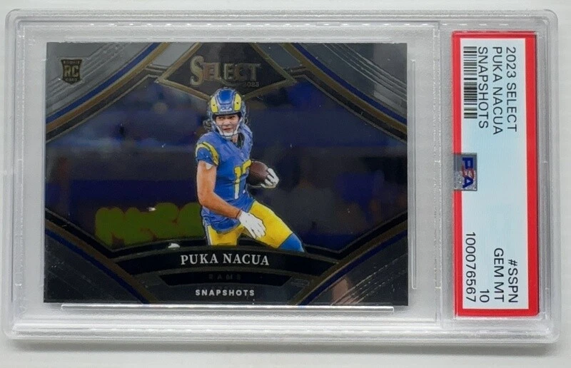 Puka Nacua Panini Select Snapshots #SSPN Base