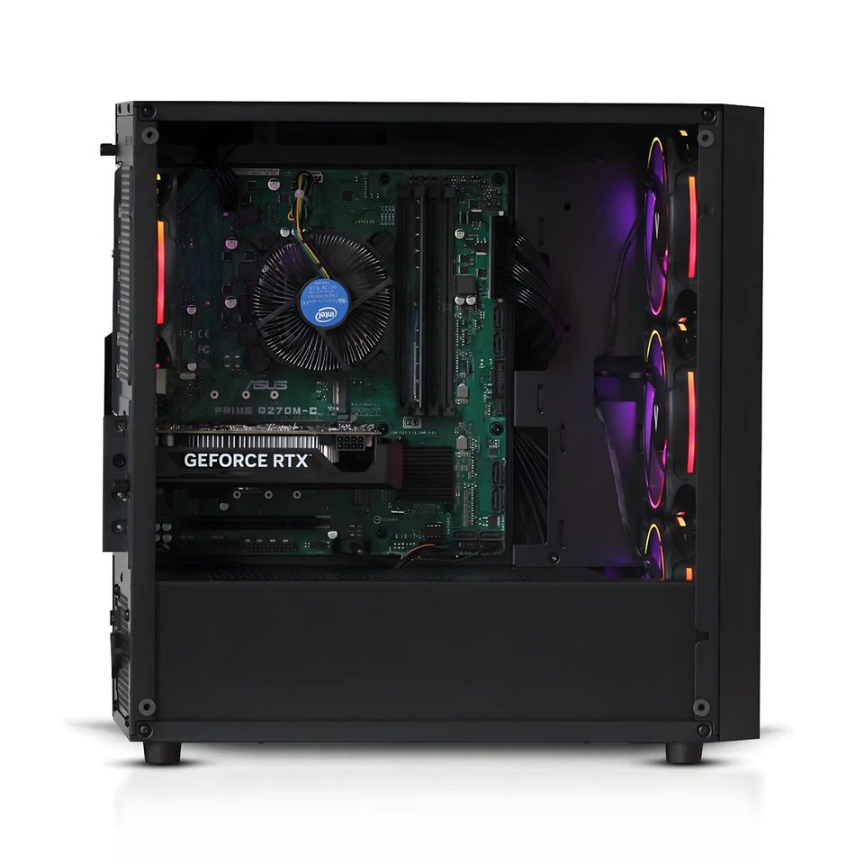 Intel i7 6th Gen Gaming PC - 64GB RAM / 1TB SSD / 1TB HDD / 8GB RTX 4060 Wins 11 - Image 3 of 4