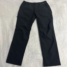 CAMEL CROWN Women XL  Hiking Softshell Pants Waterproof Black Stretch Pants