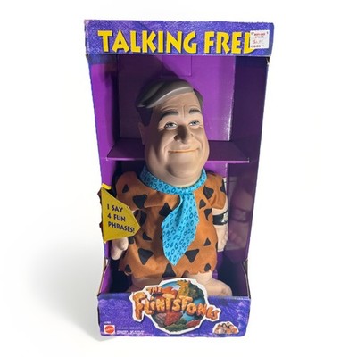 Vintage 1993 Mattel The Flintstones Talking Fred Flintstone Brand New Doll