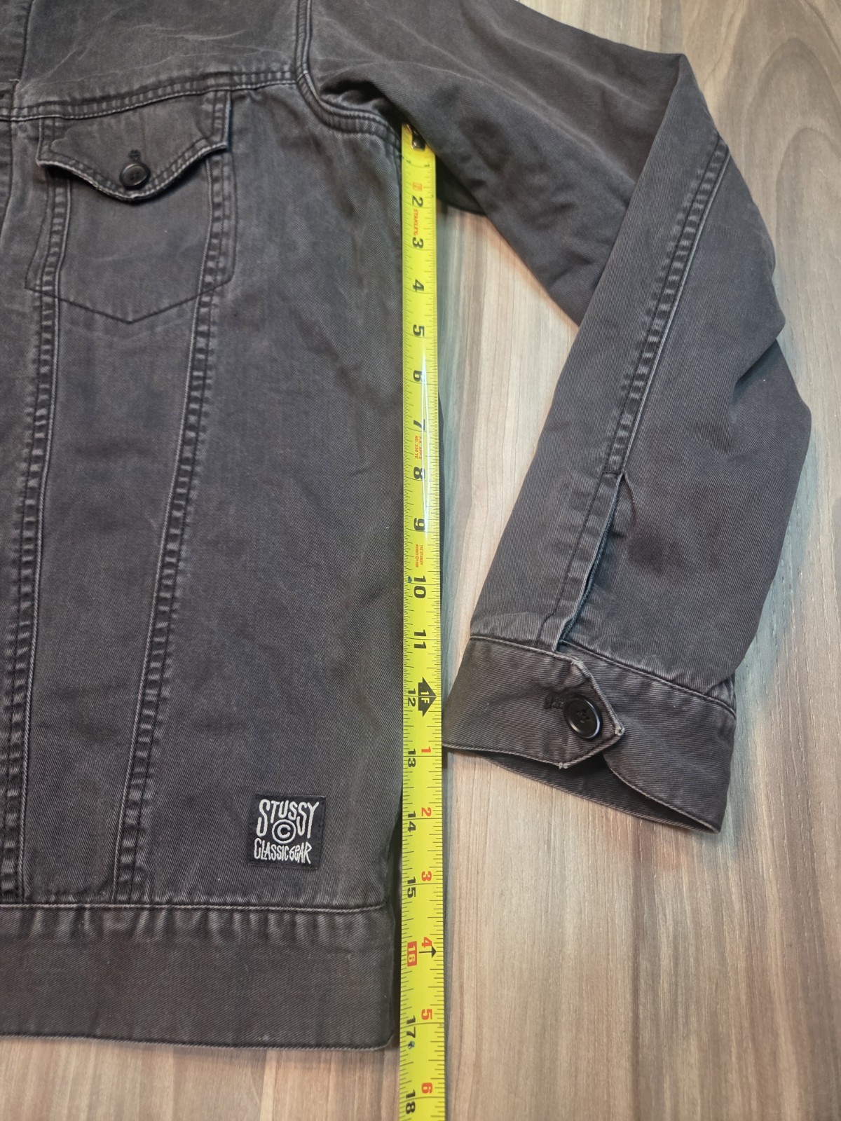 Vintage Stussy Canvas Jacket Men's L Large Plaid Lined Coat Y2K thumbnail 15