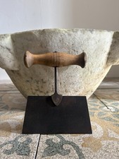 A 19th Century Sheffield Steel Kitchen Herb or Dough Cutter