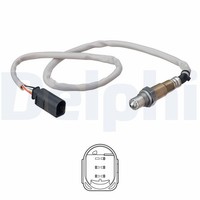 Lambdasonde Sensor Abgassteuerung Delphi ES21295-12B1 FüR Mercedes CLA C117 W246