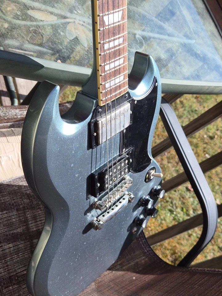 Epiphone SG Standard 61 Pelham Blue w/ Seymour Duncan JB - Image 2 of 4