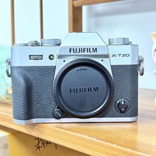 Fujifilm X-T20 24.3MP 4K Video Mirrorless Digital Camera Body Only - Silver
