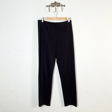 Eileen Fisher Espresso Brown Slim Ankle Ponte Knit Pants F9JH-3 Womens Small