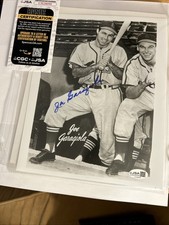 Joe Garagiola Autographed Signed - 8x10 Photo B&W - COA JSA - CH28098