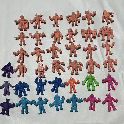 Vintage Lot 40 1980s Mattel M.U.S.C.L.E Muscle Men Figures Kinnikuman All Differ
