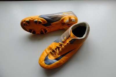 2011 Nike Mercurial Victory ll FG orange FG Moulds UK 8