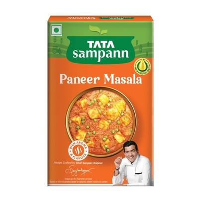 Tata Sampann Kitchen Paneer Masala with Natural Oils, 100g Rich Aroma & Flavour