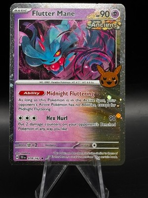 MISCUT - ERROR - Flutter Mane 078/162 - Pokemon Trick or Trade 2024 - Holo Rare