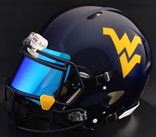 WEST VIRGINIA MOUNTAINEERS WVU Riddell Speed Full Size AUTHENTIC Football Helmet