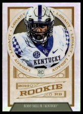 2019 Panini Legacy Benny Snell Jr. Rookie NCAA #143