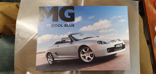 MG TF Cool Blue Limited Edition 2003 UK Market Single Sheet Brochure 115 & 135