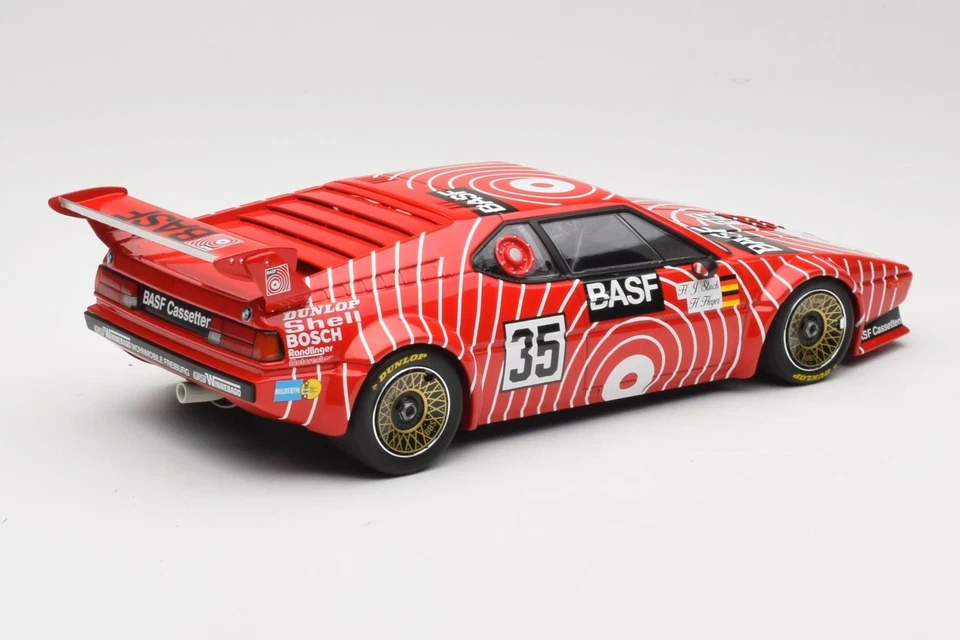 155812935 BMW M1 BASF GS Sport #35 H. J. Stuck / H. Heyer 6h Silverstone 1981 Mi - Photo 2/4