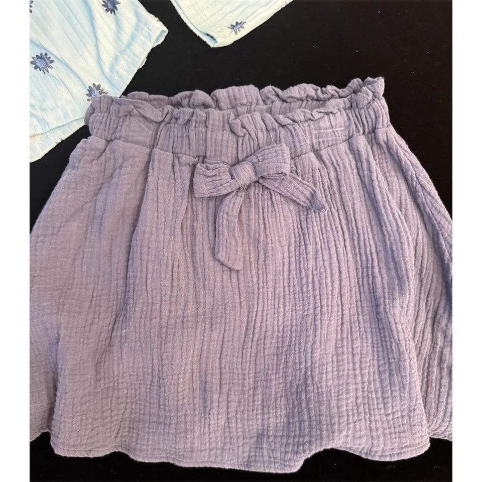 Conjunto de cárdigan y falda floral Preppy Kensie niña talla 10 azul margarita conjunto informal Foto 2 de 4