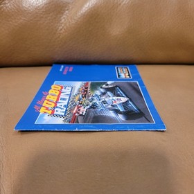 Al Unser Jr. Turbo Racing Instruction Manual Nintendo NES