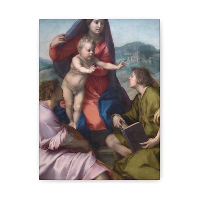 Sarto, Andrea del (Andrea d'Agnolo) - The Virgin and Child - Canvas Wall Art