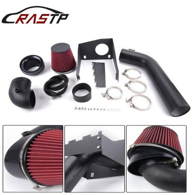 Heat Shield Cold Air Intake System + RED Filter for 09-10 Ford F150 5.4L V8