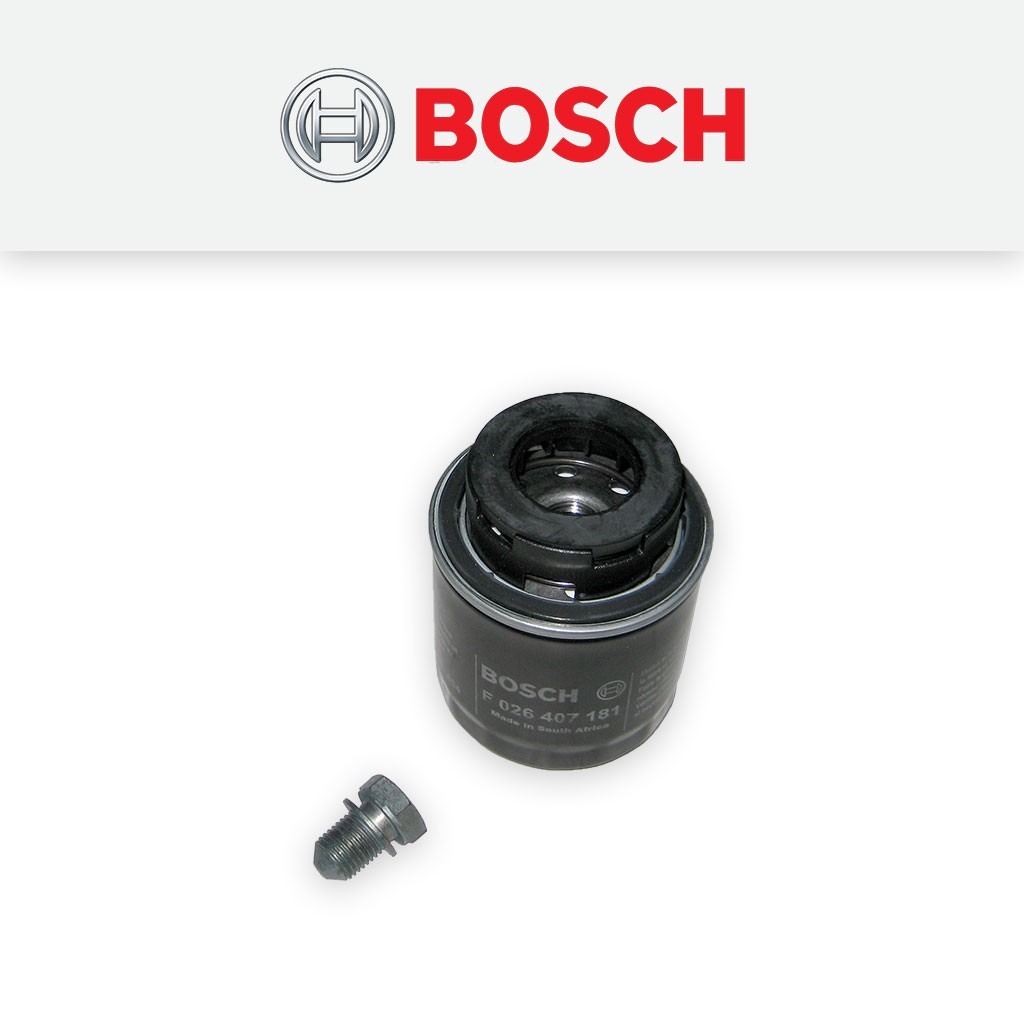SERVICE KIT for AUDI A1 1.4 TFSI CAXA BOSCH OIL FILTER SUMP PLUG (2010-2010)