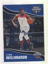 2021-22 Panini Totally Certified - Zion Williamson #712 Blue 94/99 - New Orleans