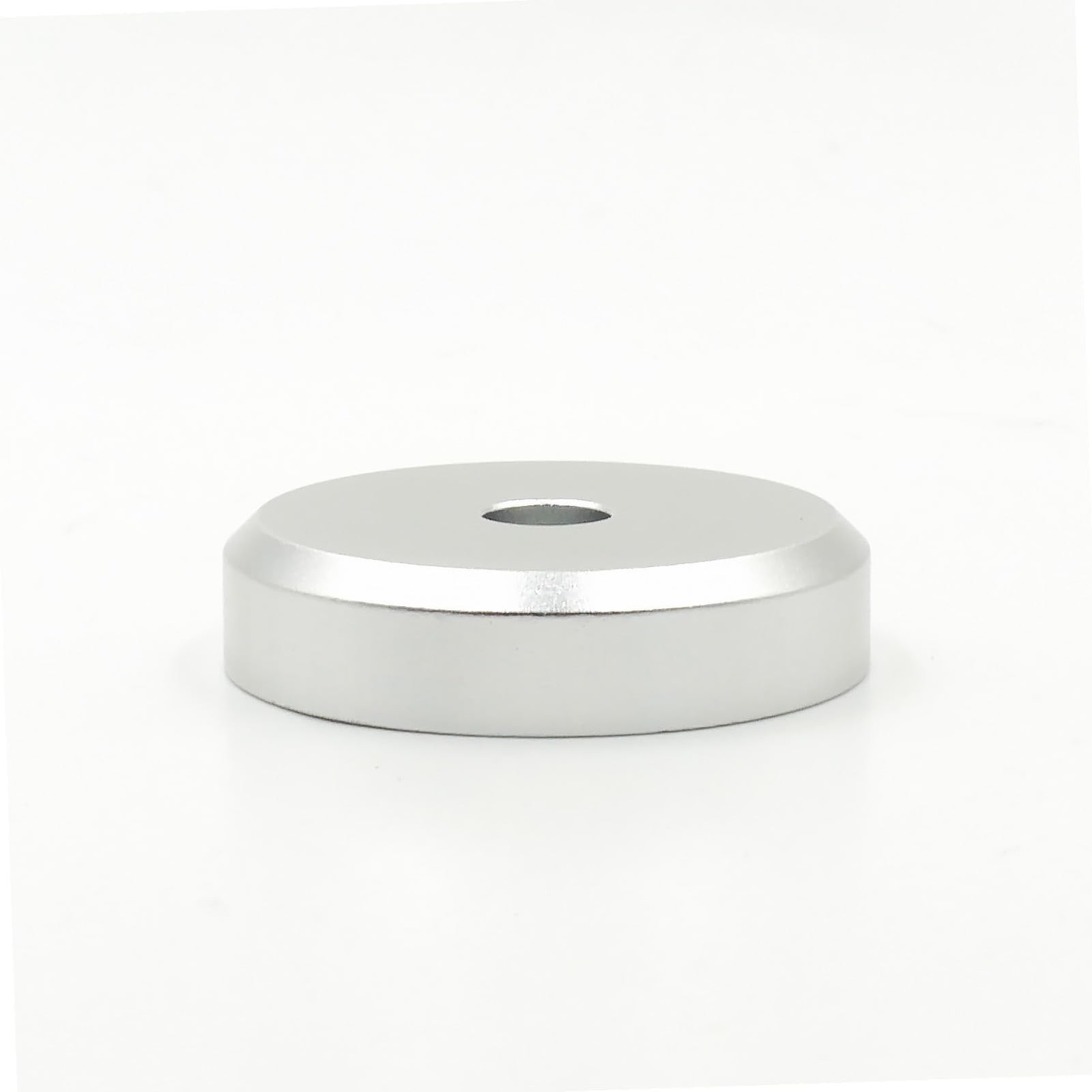 45 Record Adapter Aluminum 45 RPM Adapter for Record Player Silver