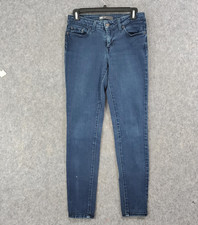 Levi's Legging Jeans Womens Blue Stretch Skinny Denim Mid Rise 5 Pocket Ankle