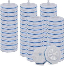 Toilet Wand Refills - 50 Count Disposable Brush Heads for Easy Cleaning