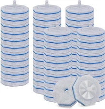 Toilet Wand Refills - 50 Count Disposable Brush Heads for Easy Cleaning