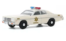GREENLIGHT 30187 1975 Dodge Coronet - Hazzard County Sheriff Diecast Car 1:64