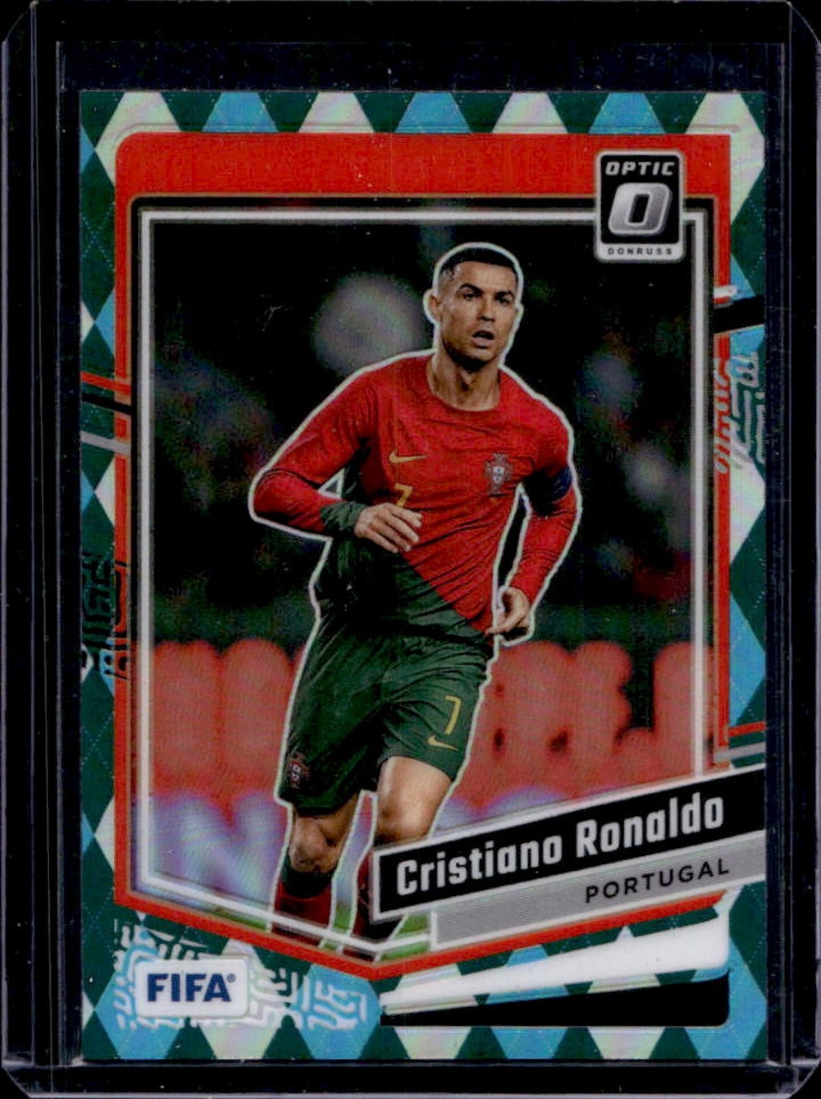 2023-24 Panini Donruss Cristiano Ronaldo Optic Argyle #44 Portugal