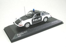 Porsche 911 Polis 1970 IN Boxed With Acrylhaube 1:43 MINICHAMPS