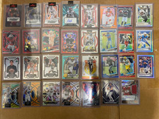 Lot of 31- NFL Football Cards-  23 Optic/Select, 24 Select/Prizm Draft *READ*