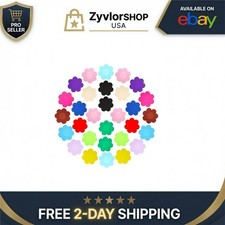 Geyoga Disposable Nipple Covers - 30 Pairs Satin Petal Stickers