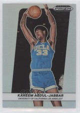 2022-23 Panini Prizm Draft Picks Flashback Silver Kareem Abdul-Jabbar HOF 10ba