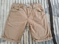 Shorts 164 Junge beige kurze Hose