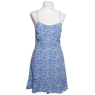Zara, Kleid, Größe: M, Blau/Weiß, Viskose, Blumen, Damen #mRP