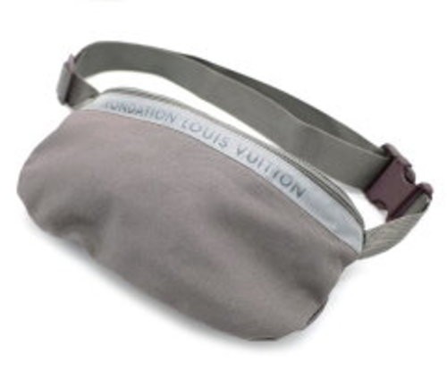 Louis Vuitton Fondation Bum Bag Gray Museum Limited Edition Hip Waist New Model