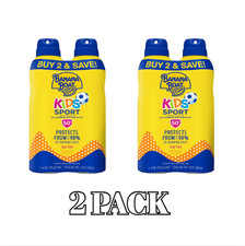 Banana Boat Sport Kids Sunscreen Spray SPF 50 Twin Pack  PACK OF 2 TOTAL 4