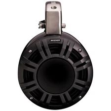 Kicker 51KMTCXL8 8" 4-Ohm 500W Peak RGB LED Lighting Tower Speakers - Black