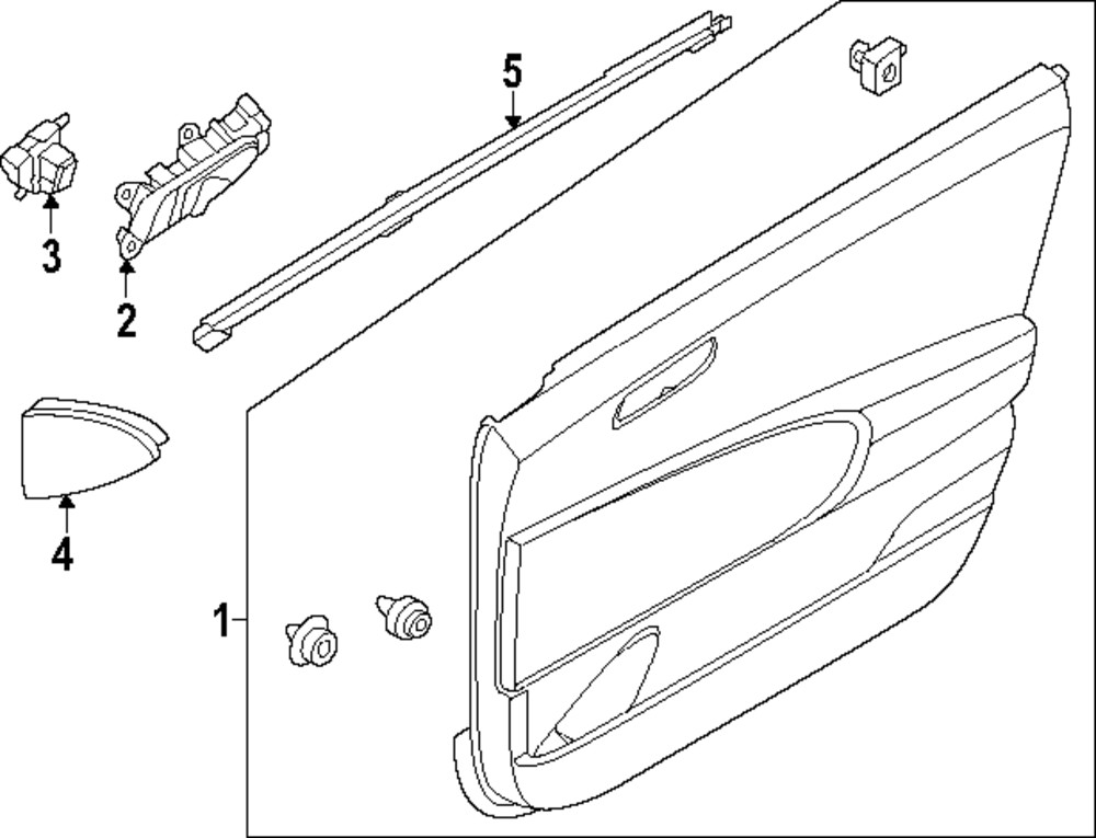 Cubierta de esquina para Hyundai Ioniq 6 2023-2024 (P/N 87660-KL000-NNB)