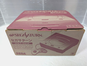 Sega Saturn White Console Power Memory Sonic Jam Sonic R Box