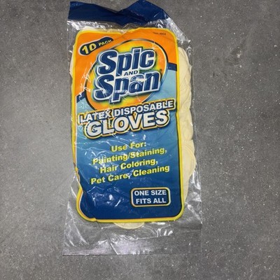Spic Span VTG Latex Gloves