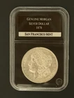 1878-S Morgan Silver Dollar $1 San Francisco Mint Genuine Silver Coin
