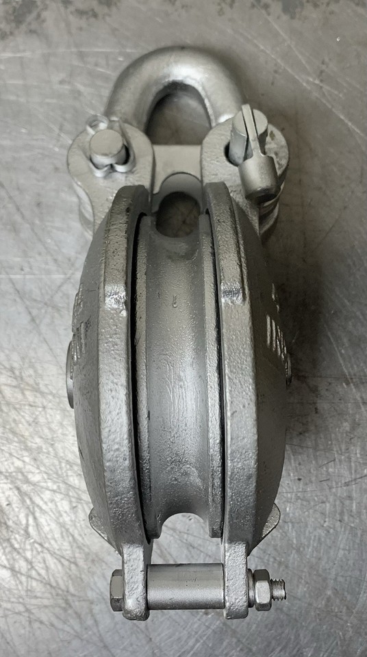 Snatch Block Yarding Block Wire rope cable pulley 3 Ton 4