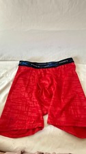 Hanes Boys Boxer Brief Underwear X-Temp Performance Red Size XL 18-20