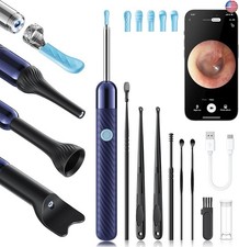 Loyker Ear Wax Removal, Ear Cleaner with Camera with 1080P, Otoscope with